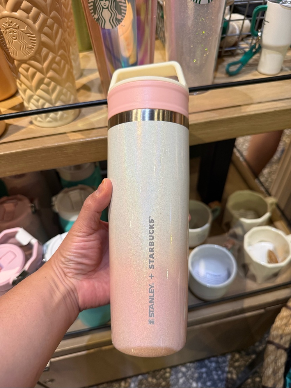 Stanley + Starbucks Pink Ombre Stainless Travel Tumbler Limited Edition Asia